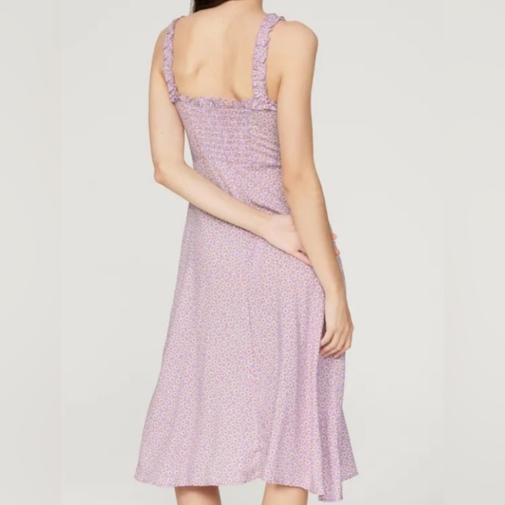3 Louna Dresses (Size: 2 smalls and 1 large) Elegant Lavender Floral Chemise - Picture 3 of 8